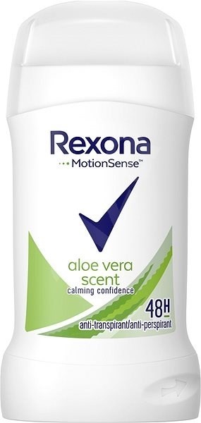 Rexona stick Aloe Vera 40ml wom - Kosmetika Pro ženy Péče o tělo Tuhé antiperspiranty